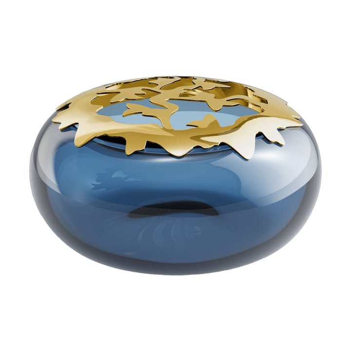 Caixa bomboneira Spring 2025 Ø10,6 cm, Azul-dourado Georg Jensen