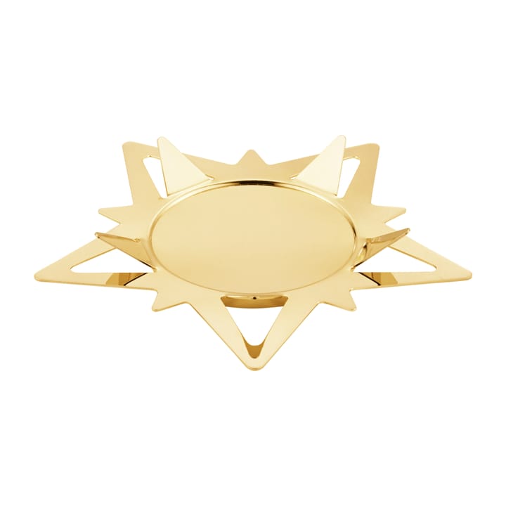 Castiçal Classic Christmas Star Ø16 cm - Ouro - Georg Jensen