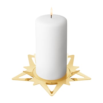 Castiçal Classic Christmas Star Ø16 cm - Ouro - Georg Jensen