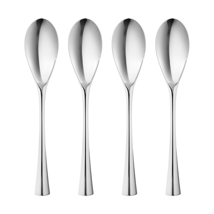 Colher de chá Cobra 4-unidades - Aço inoxidável - Georg Jensen