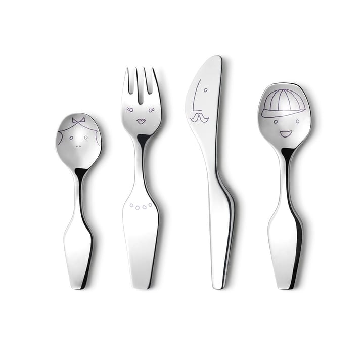 Conjunto de talheres The Twist Family - 4 peças - Georg Jensen