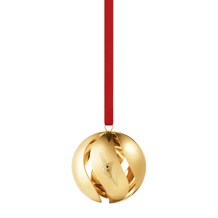 Decoração de Natal 2022 the year's - banhado a ouro - Georg Jensen