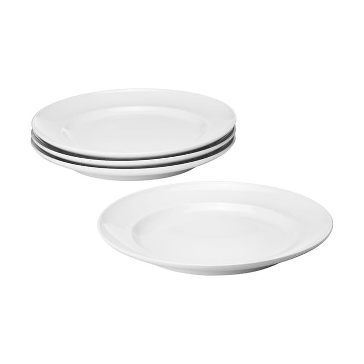 Pratos de jantar Koppel Ø27 cm 4 un. - Branco - Georg Jensen