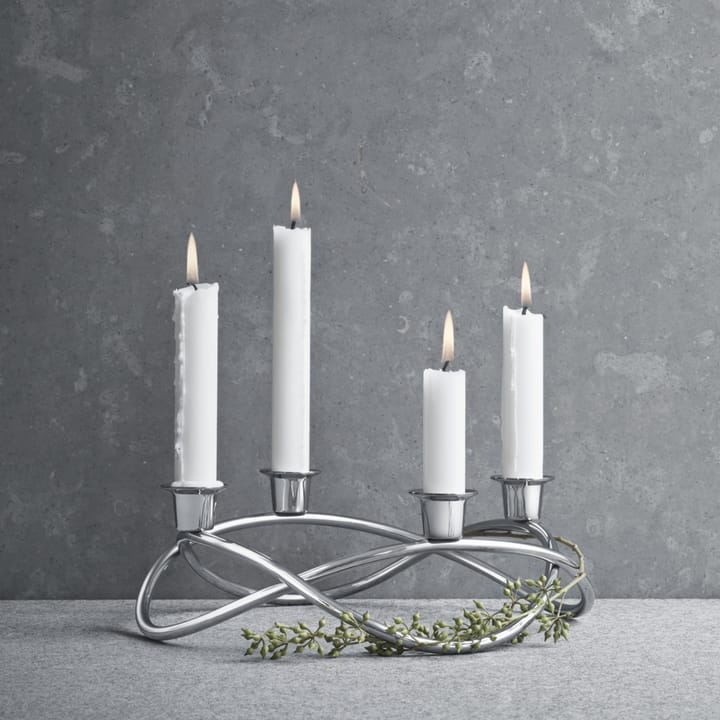 Suporte de velas Season Ø26 cm - brilhante - Georg Jensen