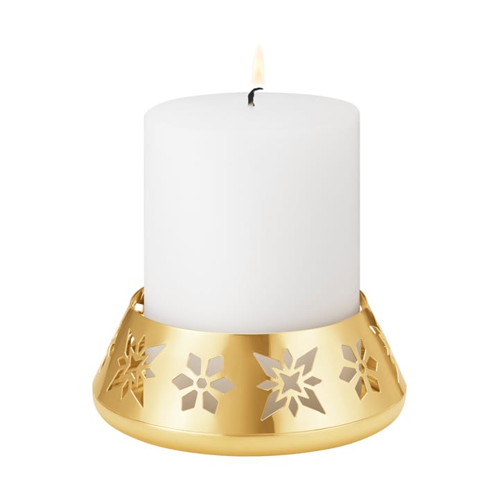 Suporte para velas 2024, Banhado a ouro Georg Jensen