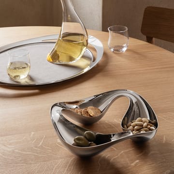 Tigela Cobra Triple - aço inoxidável - Georg Jensen