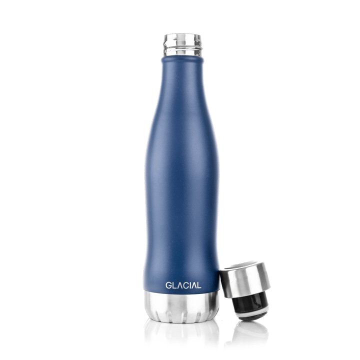 Garrafa de água Glacial 400 ml - Matte navy - Glacial