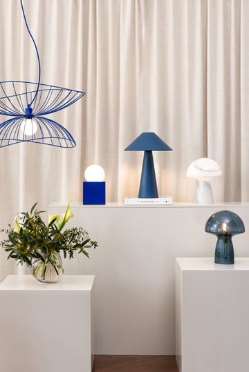 Candeeiro de mesa Bob 14 - Azul - Globen Lighting