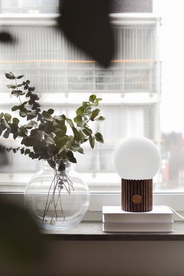 Candeeiro de mesa Hubble Ø15 cm - Walnut - Globen Lighting