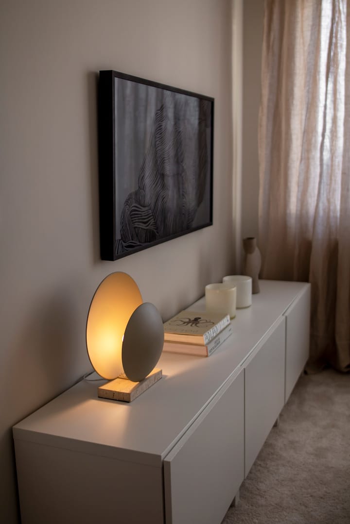 Candeeiro de mesa Orbit - Beige-Travertina - Globen Lighting