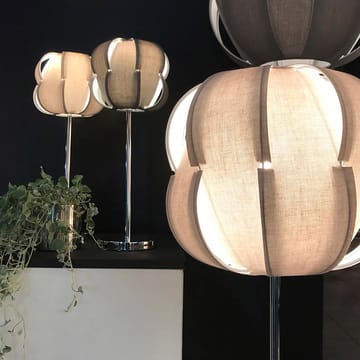 Candeeiro de mesa Pavot 25  - bege, estrutura cromo - Globen Lighting