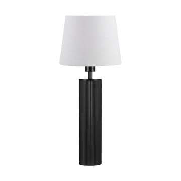 Candeeiro de mesa Rib 8 - Preto - Globen Lighting