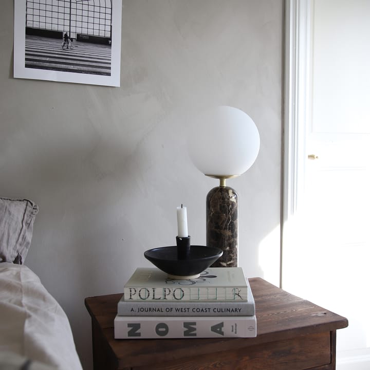 Candeeiro de mesa Torrano, Brown Globen Lighting