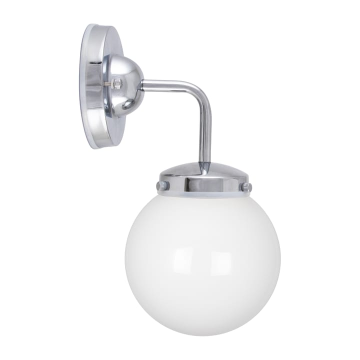 Candeeiro de parede Alley 1 IP44 - Cromo-branco - Globen Lighting