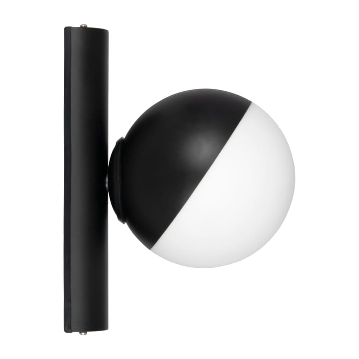 Candeeiro de parede Contur Ø15 cm - Preto-branco - Globen Lighting