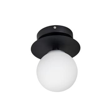 Candeeiro de parede IP44 Art Deco 24  - branco/preto - Globen Lighting