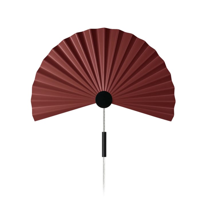 Candeeiro de parede Zen 35 cm  - Preto-maroon - Globen Lighting