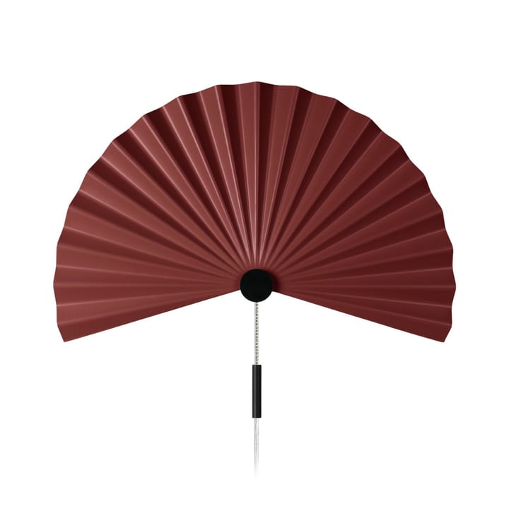 Candeeiro de parede Zen 50 cm  - Preto-maroon - Globen Lighting