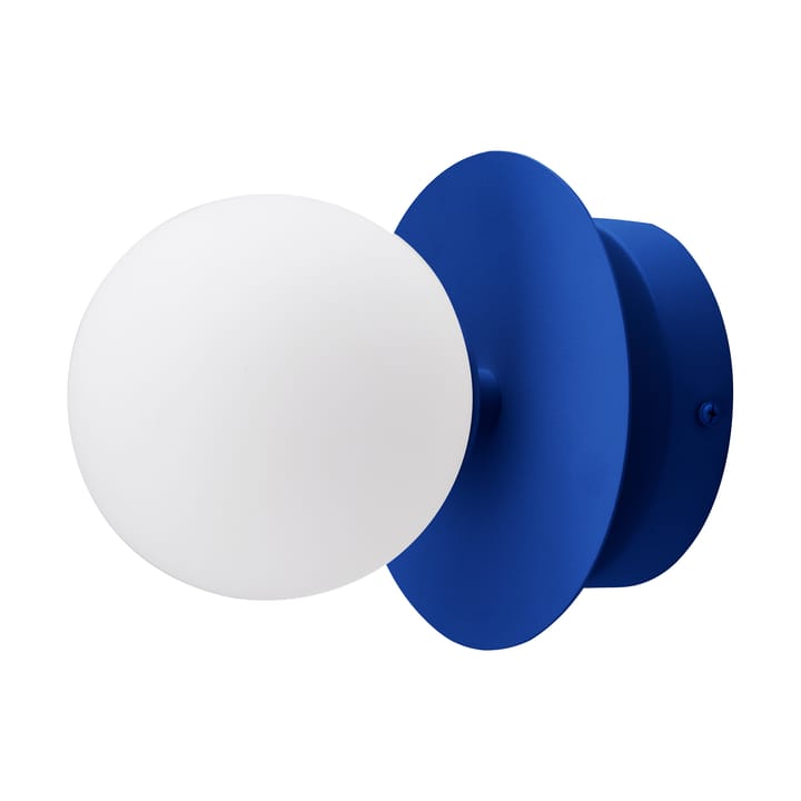 Candeeiro de teto/parede Art Deco IP44 - Azul-Branco - Globen Lighting