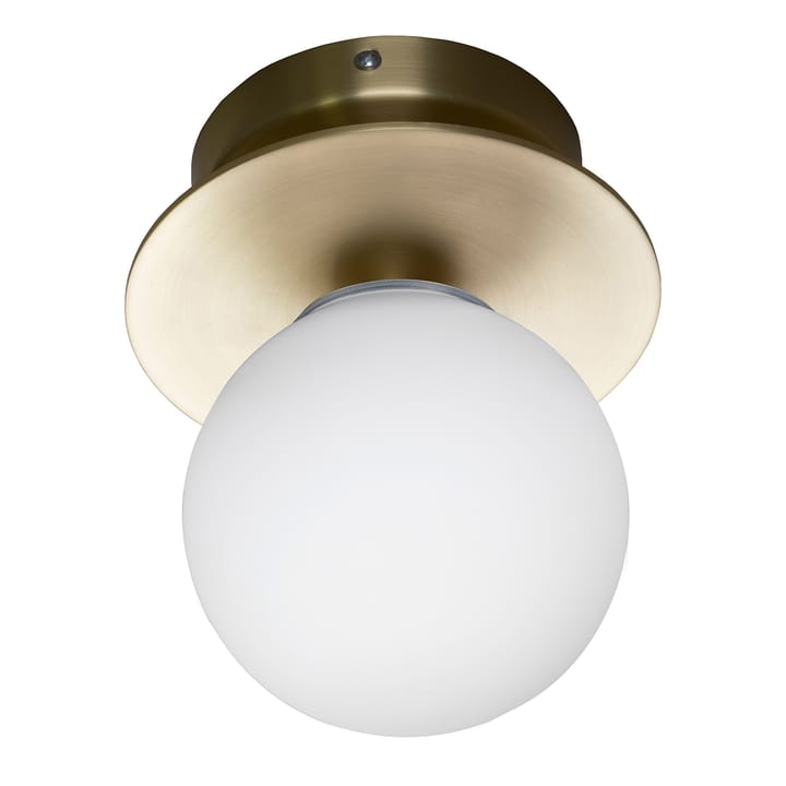 Candeeiro de teto/parede Art Deco IP44 - Latão escovado - Globen Lighting