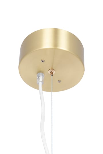 Candeeiro suspenso Astrid Ø50 cm - Latão escovado-branco - Globen Lighting