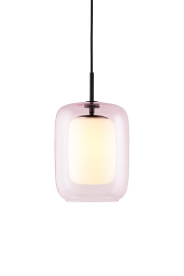 Candeeiro suspenso Cuboza Ø20 cm - Pêssego-branco - Globen Lighting