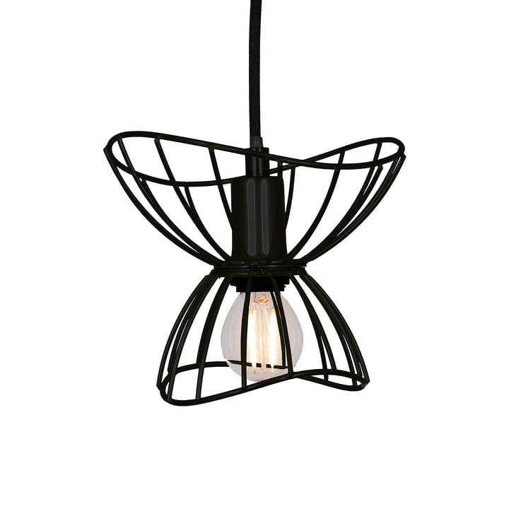 Candeeiro suspenso mini Ray Ø16 cm - Preto - Globen Lighting