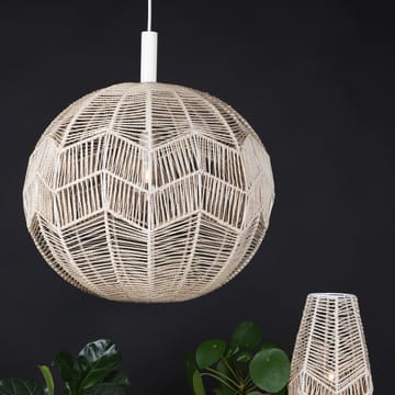 Candeeiro suspenso Missy Ø45 cm - natureza-branco - Globen Lighting