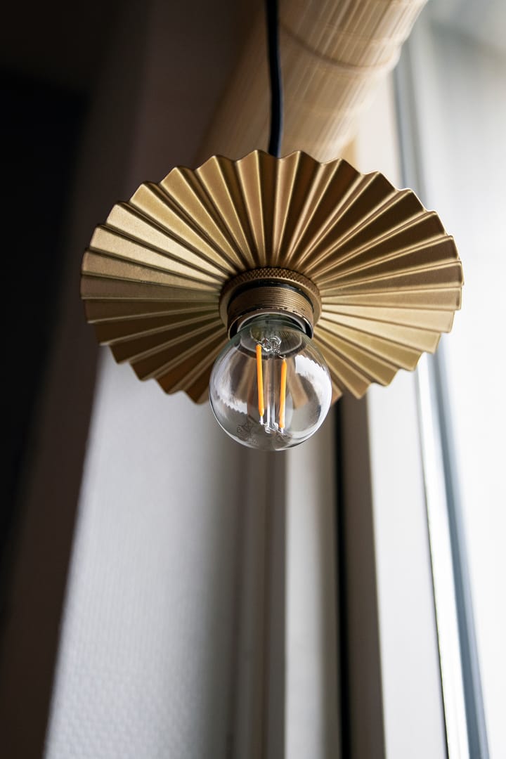 Candeeiro suspenso Omega Ø15 cm - Dourado - Globen Lighting