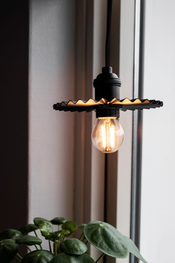 Candeeiro suspenso Omega Ø15 cm - Preto - Globen Lighting