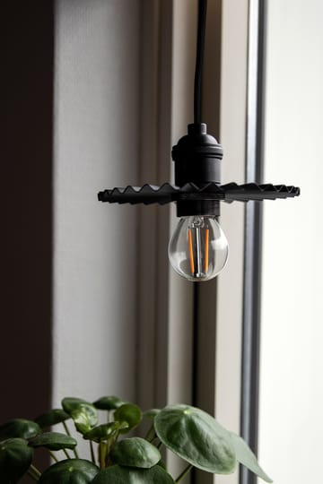 Candeeiro suspenso Omega Ø15 cm - Preto - Globen Lighting