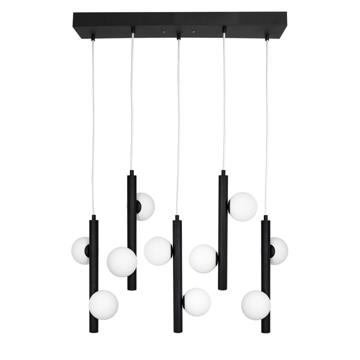 Candeeiro suspenso Pearl 5 - Preto - Globen Lighting