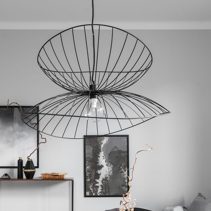 Candeeiro suspenso Ray Ø 70 cm - preto - Globen Lighting