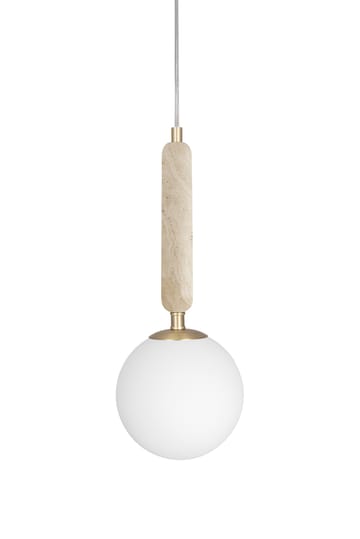 Candeeiro suspenso Torrano 15 cm - Travertina - Globen Lighting