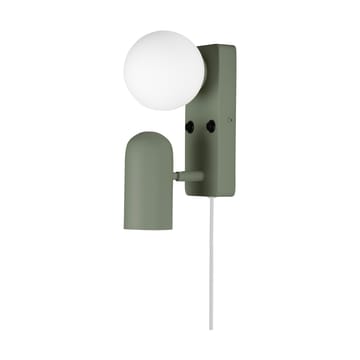 Doppio candeeiro de parede - Verde - Globen Lighting