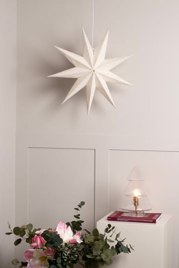 Estrela de Bouclé Stella 60 - Branco - Globen Lighting