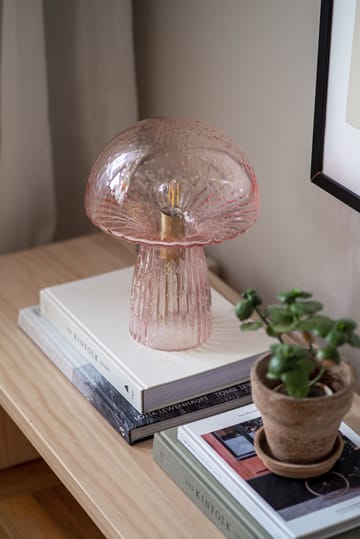 Fungo candeeiro de mesa Edição Limitada Rosa - 30 cm - Globen Lighting