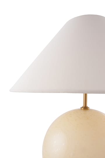 Iris 35 candeeiro de mesa 39 cm - Creme - Globen Lighting