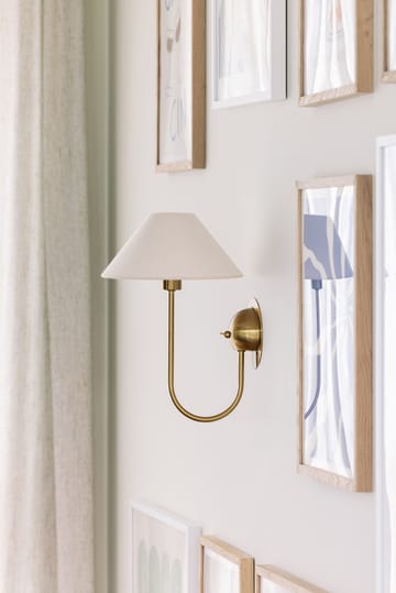 Iris candeeiro de parede  - Creme - Globen Lighting