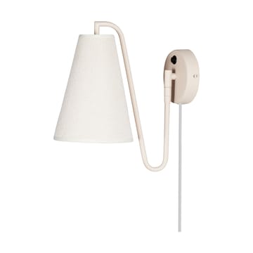 Lou candeeiro de parede  - Bouclé branco-bege - Globen Lighting