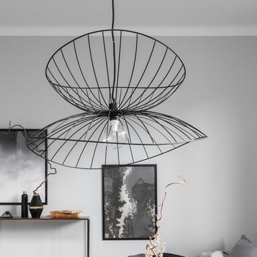 Ray candeeiro suspenso  Ø70 cm - preto - Globen Lighting