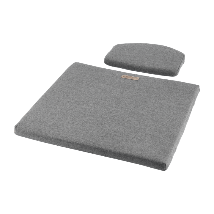 Conjunto de almofadas A3 para pescoço/assento - Sunbrella cinza - Grythyttan Stålmöbler
