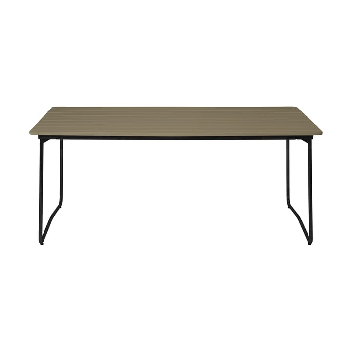 Mesa de jantar B31 170 , Light green oak-black base Grythyttan Stålmöbler