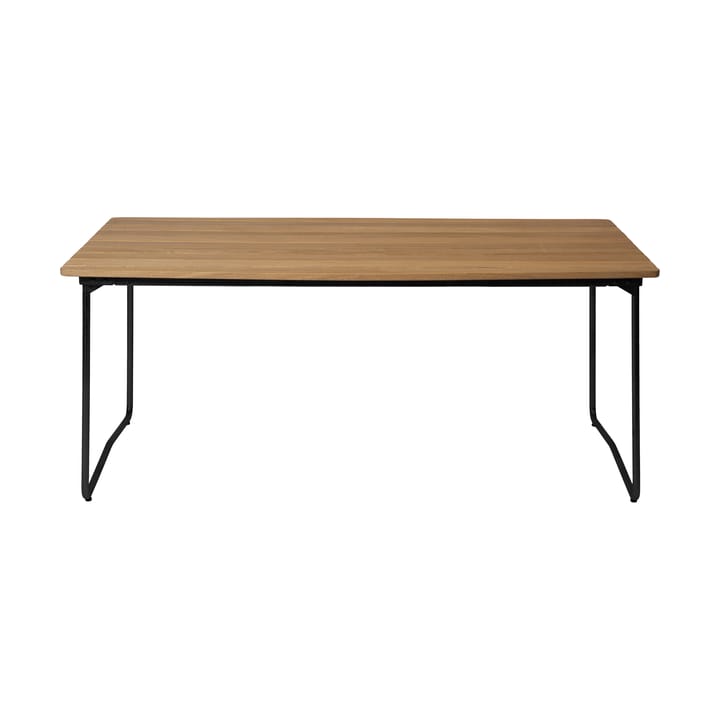 Mesa de jantar B31 170 , Oiled oak-black base Grythyttan Stålmöbler