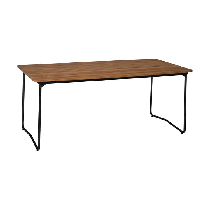 Mesa de jantar B31 170  - Untreated teak-black base - Grythyttan Stålmöbler