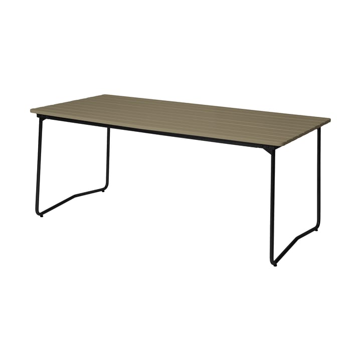 Mesa de jantar B31 170  - Verde claro carvalho-preto - Grythyttan Stålmöbler