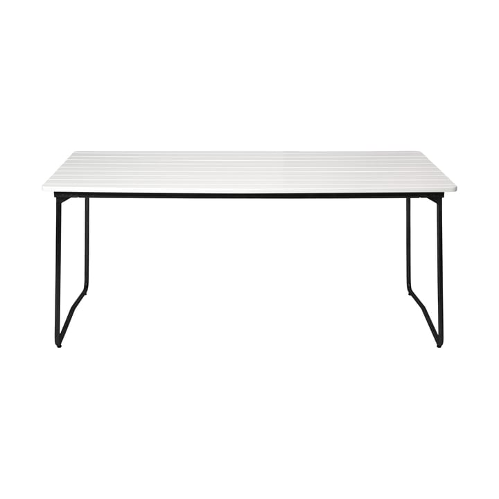 Mesa de jantar B31 170 , White lacquered oak-black base Grythyttan Stålmöbler