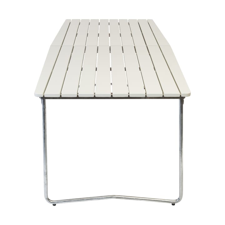 Mesa de jantar B31 230 cm, Carvalho laqueado branco - pés galvanizados Grythyttan Stålmöbler