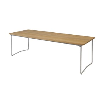 Mesa de jantar B31 230 cm - Carvalho oleado-pés galvanizados - Grythyttan Stålmöbler