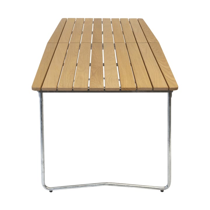 Mesa de jantar B31 230 cm, Carvalho oleado-pés galvanizados Grythyttan Stålmöbler